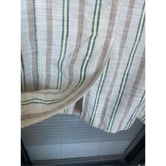 Maeve X Anthropologie Danielle Striped oversize Boyfriend Blazer XS - Picture 14 of 14